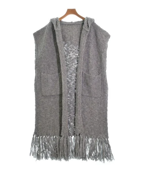 CITYSHOP Cardigans Mesh Cardigan Canvas Denim