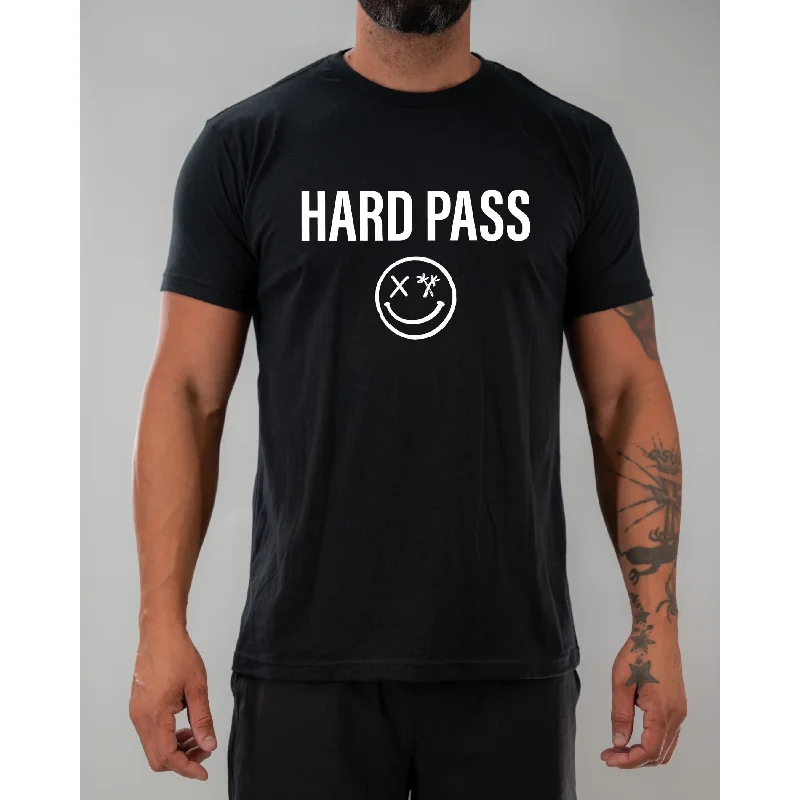 Salty Savage Unisex "Hard Pass" Tee Elasticated Padded Insulated