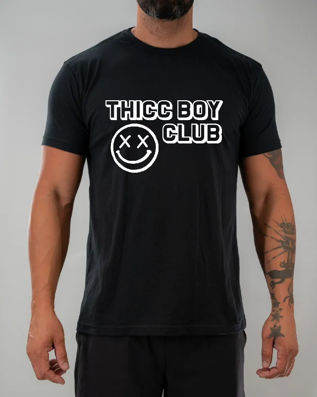 Salty Savage Unisex "THICC BOY CLUB" Tee Anti-Shrink Durable Soft